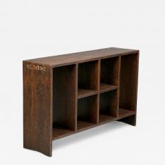 Pierre Jeanneret Pierre Jeanneret 6 Hole File Rack or Bookcase Teak Chandigarh 1960s - 4575235