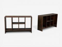 Pierre Jeanneret Pierre Jeanneret 6 Hole File Racks or Bookcases Teak Chandigarh 1960s - 4573193