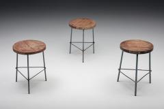 Pierre Jeanneret Pierre Jeanneret Chandigarh Stools 1960s - 2531885