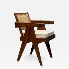 Pierre Jeanneret Pierre Jeanneret French Mid Century Modern Arm Chair Chandigarh c 1960s - 3860178