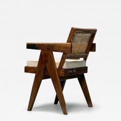 Pierre Jeanneret Pierre Jeanneret French Mid Century Modern Arm Chair Chandigarh c 1960s - 3860179