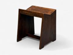 Pierre Jeanneret Pierre Jeanneret French Mid Century Modern Sewing Stools Chandigarh 1960s - 4114583