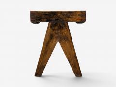 Pierre Jeanneret Pierre Jeanneret Low Cane Stools Teak Cane Chandigarh India 1960s - 4580207