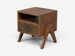 Pierre Jeanneret Pierre Jeanneret Nightstands Teak Chandigarh India 1960s - 4610171
