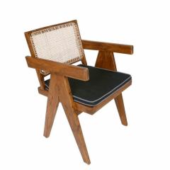 Pierre Jeanneret Pierre Jeanneret Set of Six Armchairs Model PJ SI 28 B - 4172474