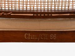 Pierre Jeanneret Pierre Jeanneret Teak Cane Six Floating Back Dining Chairs Chandigarh 1960s - 4095593