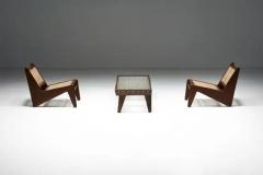 Pierre Jeanneret Rectangular Coffee Tabe by Pierre Jeanneret Chandigarh 1960s - 3432477