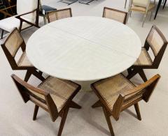 Pierre Jeanneret Set of Ten Pierre Jeanneret Hand Cane Chairs Teak Cane - 2491265