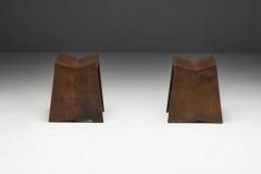 Pierre Jeanneret Sewing Stools PJ SI 68 A by Pierre Jeanneret India 1960s - 3887890