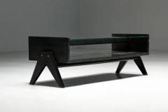 Pierre Jeanneret Teak Coffee Table PJ TB 05 B by Pierre Jeanneret Chandigarh 1960s - 3432411