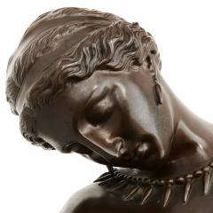 Pierre Jules Cavelier Classical style bronze sculpture of Penelope by Cavelier and Barbedienne - 2782390