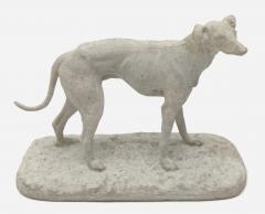 Pierre Jules M ne Statuette of a greyhound in plaster by Pierre Jules M ne France circa 1850 - 4379648