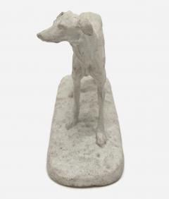Pierre Jules M ne Statuette of a greyhound in plaster by Pierre Jules M ne France circa 1850 - 4379649