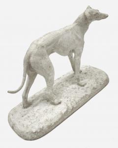 Pierre Jules M ne Statuette of a greyhound in plaster by Pierre Jules M ne France circa 1850 - 4379650
