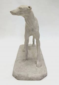 Pierre Jules M ne Workshop plaster of a greyhound by Pierre Jules M ne France circa 1850 - 4379614