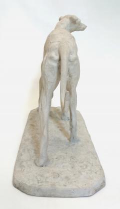 Pierre Jules M ne Workshop plaster of a greyhound by Pierre Jules M ne France circa 1850 - 4379618