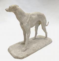 Pierre Jules M ne Workshop plaster of a greyhound by Pierre Jules M ne France circa 1850 - 4379619