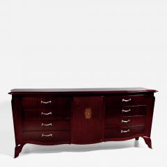 Pierre Lahalle Fine French Art Deco mahogany enfilade by Pierre Lahaelle circa 1930s - 4560163