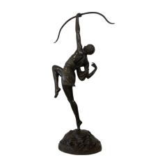 Pierre Le Faguays Diana The Huntress Sculpture - 3916421