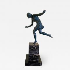 Pierre Le Faguays French Art Deco Bronze of a Young Girl with a Ball - 1785196