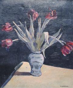 Pierre Le Page Orientalist Still Life Tulips - 1066571