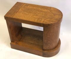 Pierre LeGrain Pair of French Mid Century Modern Oak End Tables or Nightstands Pierre Legrain - 1707508