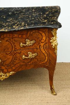 Pierre Migeon II Important Louis XV Inlaid Kingwood Commode by Pierre Migeon - 1926060