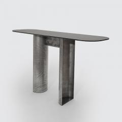 Pierre Mounier CALAMINE CONSOLE Laminated steel console - 2864623