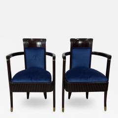 Pierre Patout Pair of Normandie Chairs by Pierre Patout - 2980314