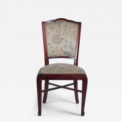 Pierre Paul Montagnac Pierre Paul Montagnac set of 6 dining chairs in mahogany - 3143683
