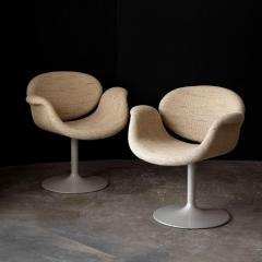 Pierre Paulin Little Tulip Swivel Base Dining Chairs by Pierre Paulin - 2624186