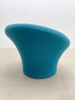 Pierre Paulin Mid Century Modern Blue Mushroom Chair by Pierre Paulin - 2735566