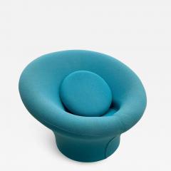 Pierre Paulin Mid Century Modern Blue Mushroom Chair by Pierre Paulin - 2740521