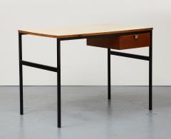 Pierre Paulin Oak Steel and Laminate Desk by Pierre Paulin France - 3228648