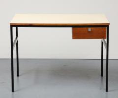 Pierre Paulin Oak Steel and Laminate Desk by Pierre Paulin France - 3228649