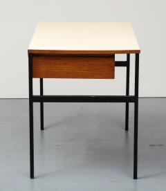 Pierre Paulin Oak Steel and Laminate Desk by Pierre Paulin France - 3228653