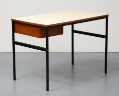 Pierre Paulin Oak Steel and Laminate Desk by Pierre Paulin France - 3228656