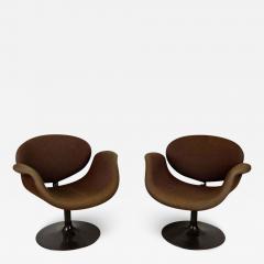 Pierre Paulin Pair Of Mid Century Swivel Tulip Armchairs by Pierre Paulin NL circa 1965 - 3600991