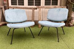 Pierre Paulin Pair of CM190 slipper chairs for Thonet - 2001350