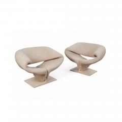 Pierre Paulin Pair of Original Ribbon Chairs by Pierre Paulin for Artifort - 4504376