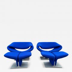 Pierre Paulin Pierre Paulin For Artifort Ribbon Chairs with Ottomans - 4521944