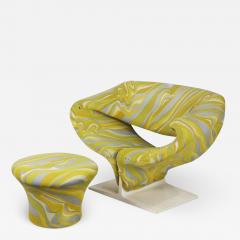 Pierre Paulin Pierre Paulin Ribbon Chair and Ottoman for Artifort - 2179634