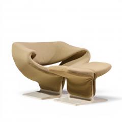 Pierre Paulin Pierre Paulin for Artifort Mid Century Ribbon Chairs with Ottoman - 4660182