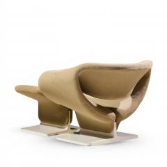 Pierre Paulin Pierre Paulin for Artifort Mid Century Ribbon Chairs with Ottoman - 4660187