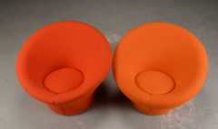 Pierre Paulin Pierre Paulin for Artifort pair of model Mushroom arm chairs - 869830