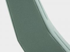 Pierre Paulin Pierre Paulin pair of CM236 armchairs chrome satin wool velvet 1960 - 4447006