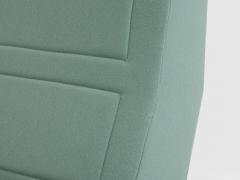 Pierre Paulin Pierre Paulin pair of CM236 armchairs chrome satin wool velvet 1960 - 4447007