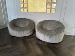 Pierre Paulin for Ligne Roset Pumpkin Lounge Chairs France 2008 - 3829799