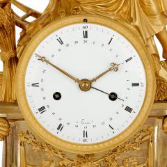 Pierre Philippe Thomire Empire period ormolu and enamel Ceres mantel clock after Thomire - 2805381