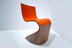 Pierre Renart Ribbon leather Chair Orange - 4121571